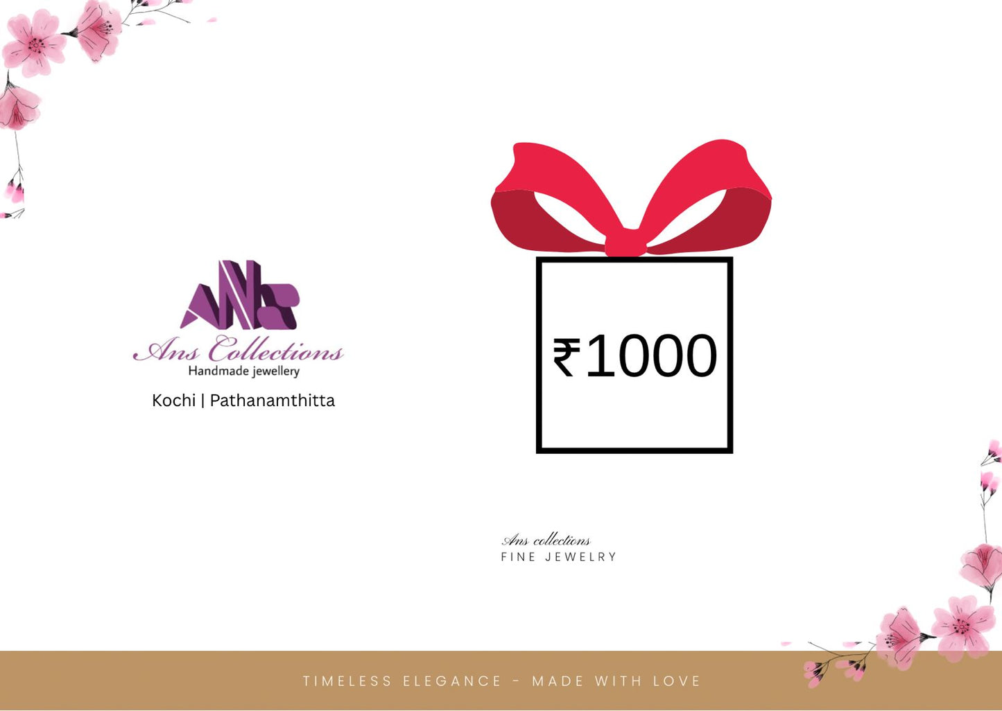 INR 1000 GIFT CARD
