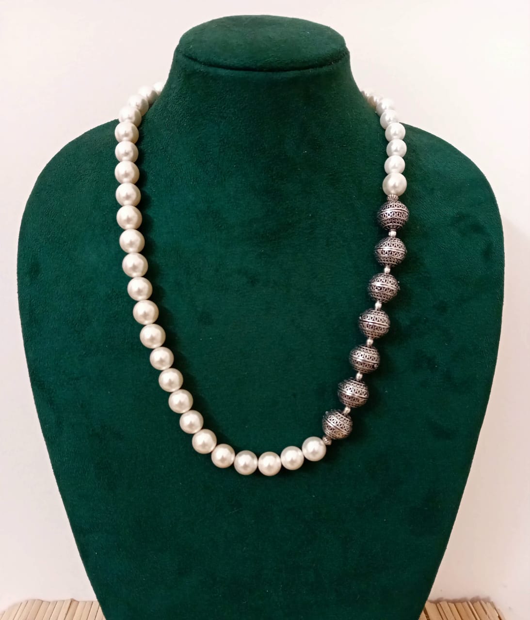 Shell pearl jewellery-ANS04