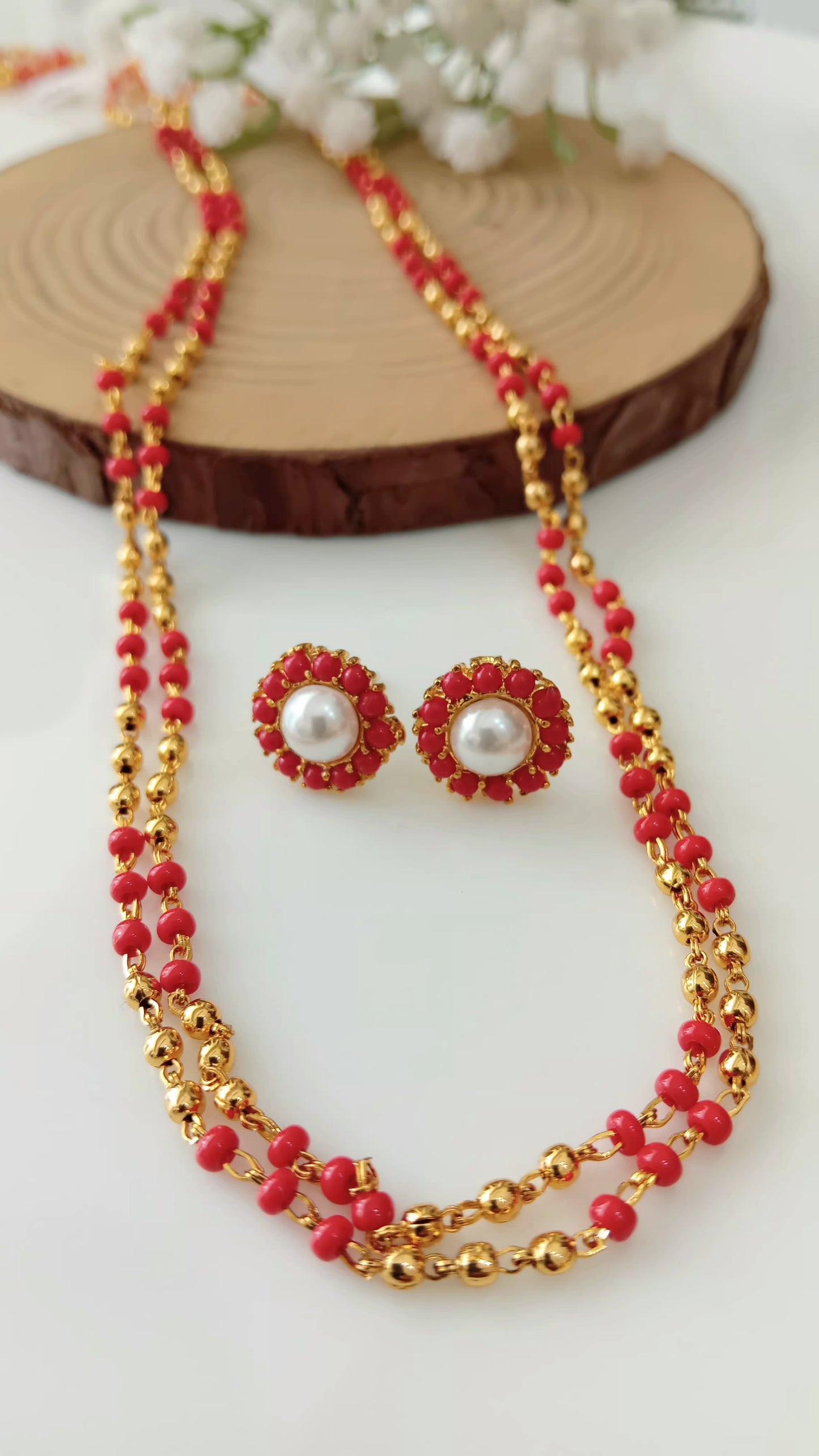 Gold plated jewellery