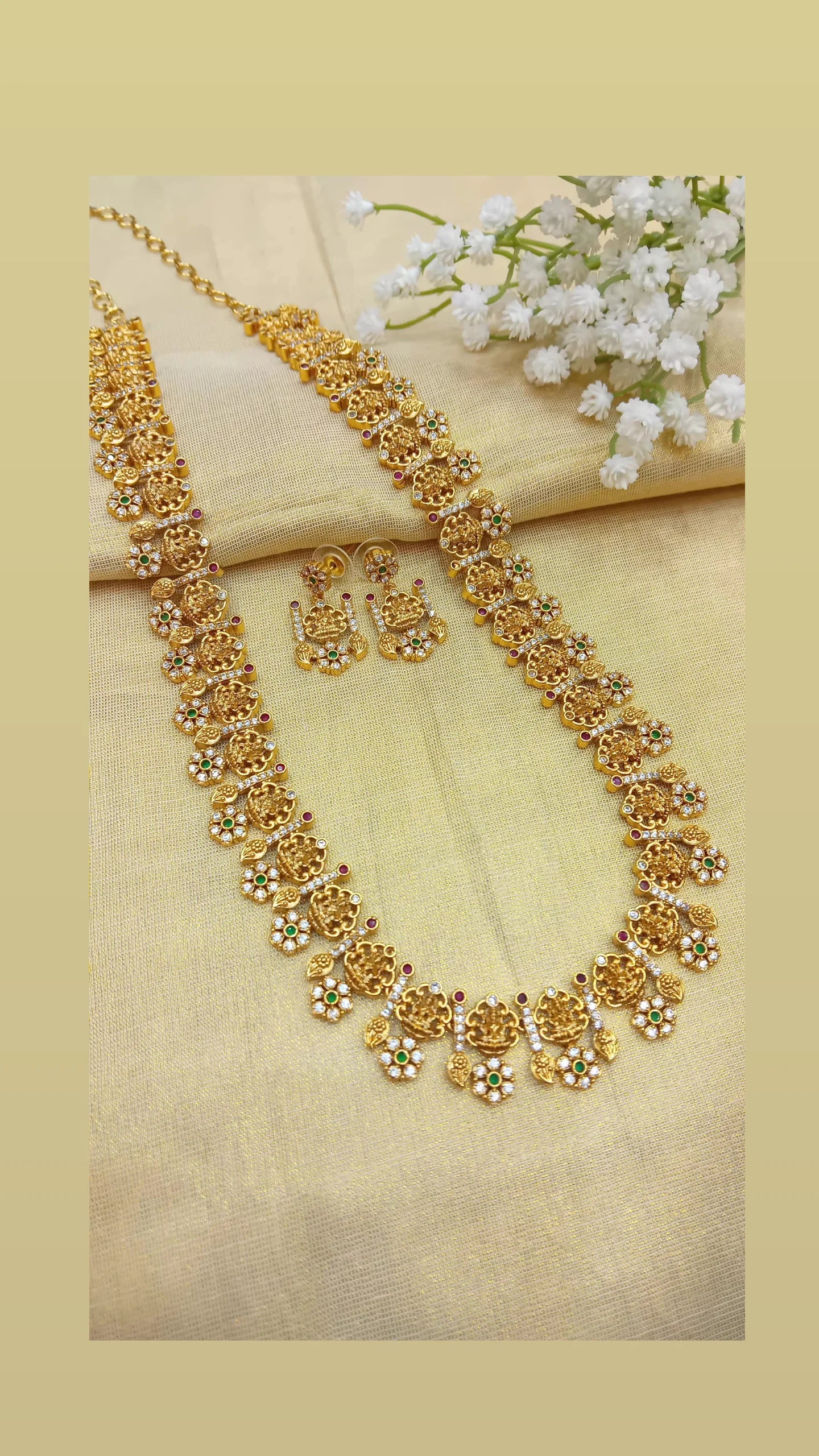 Lakshmi neckpiece ( Haram)