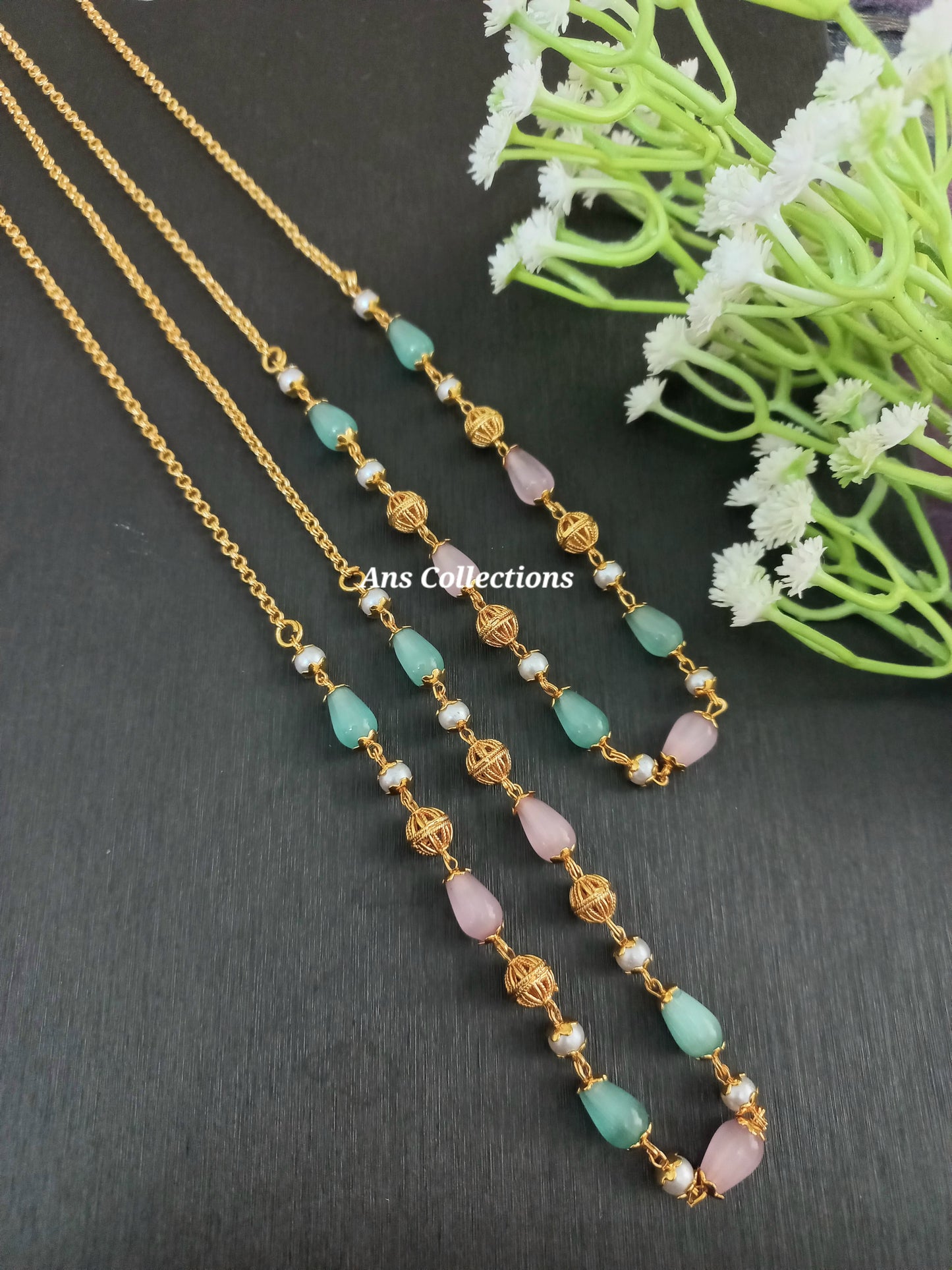 Gold plated necklace