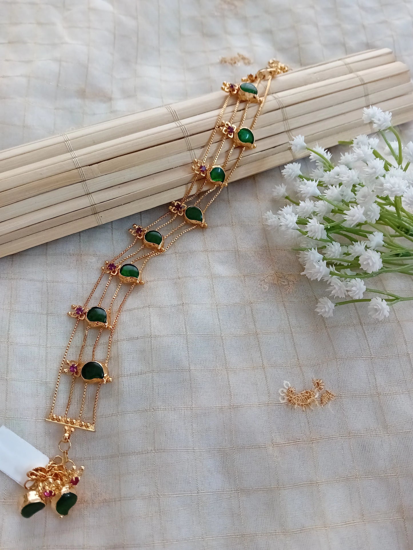 Kerala traditional palakka choker