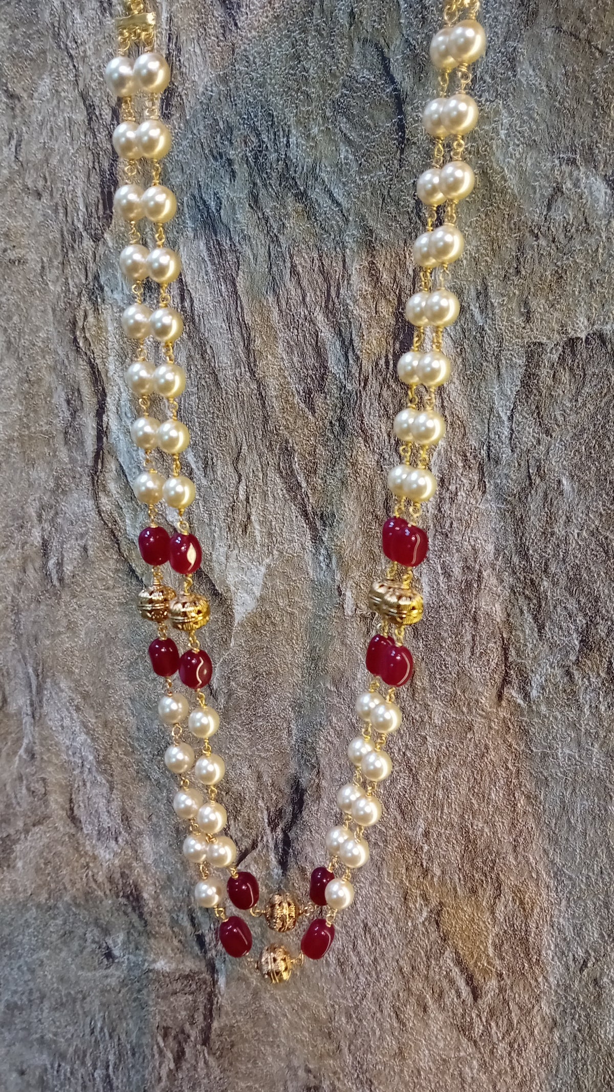 Swarovski pearl neckpiece