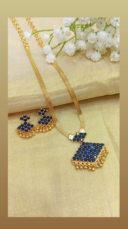 Gold plated jewellery.