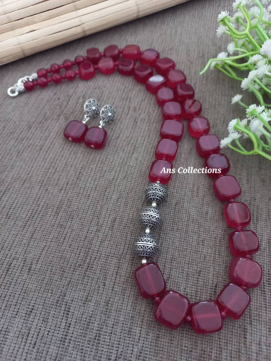 Natural stone jewellery