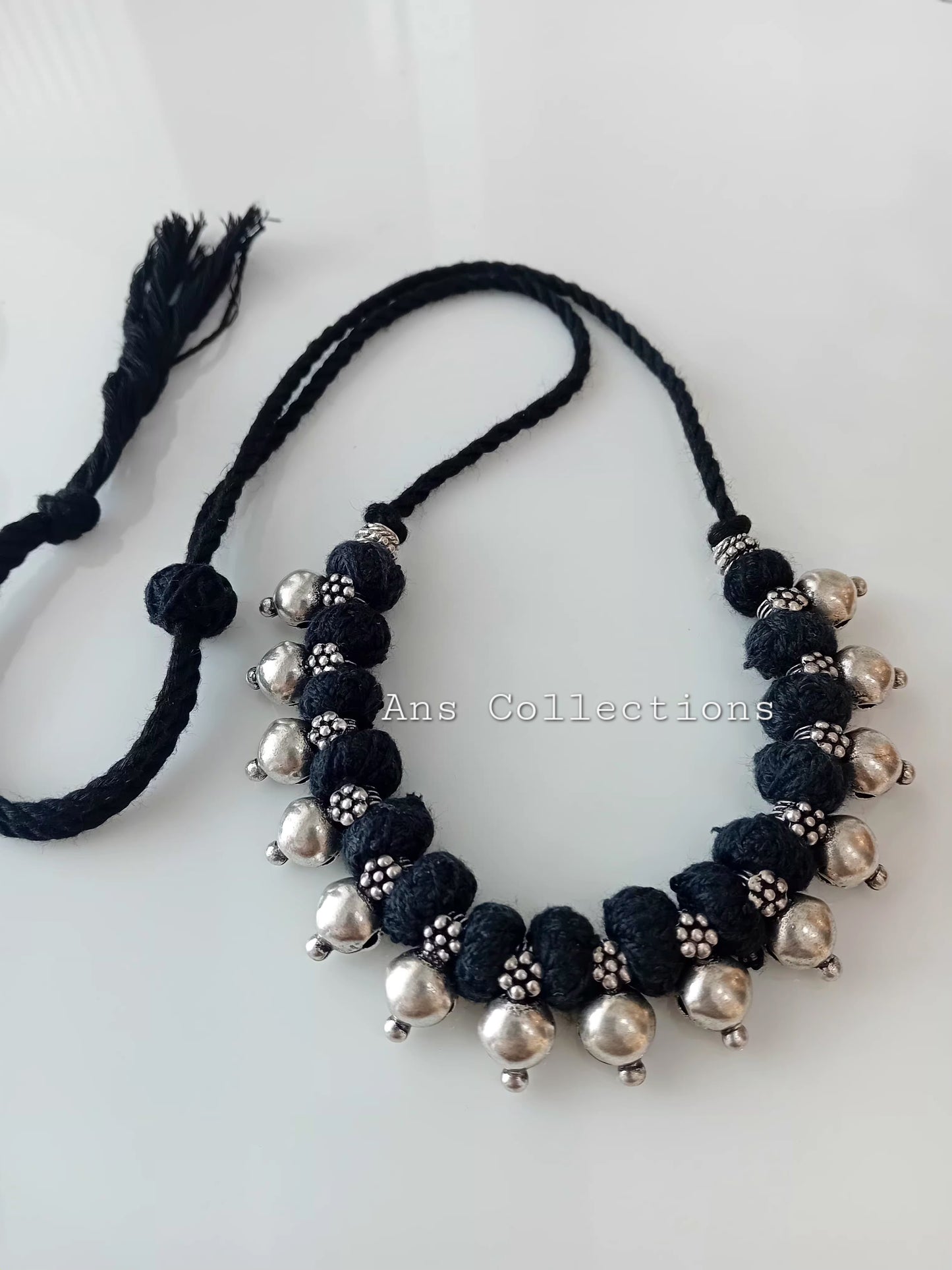 Kolapuri charms with thread Jewellery