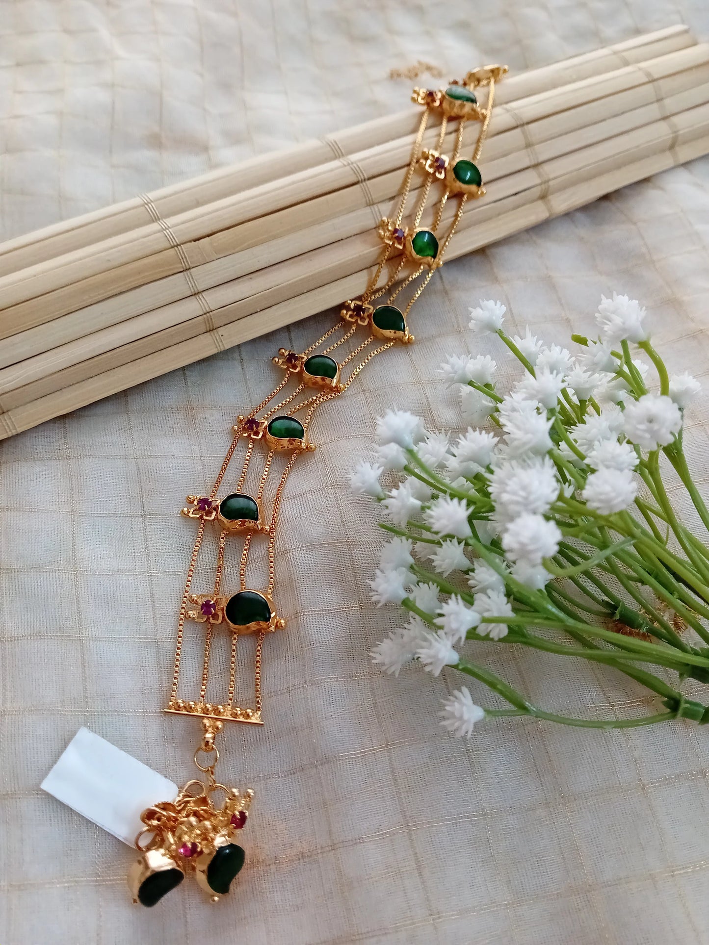 Kerala traditional palakka choker