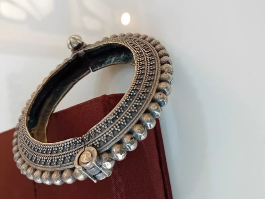 Silver look alike bangle