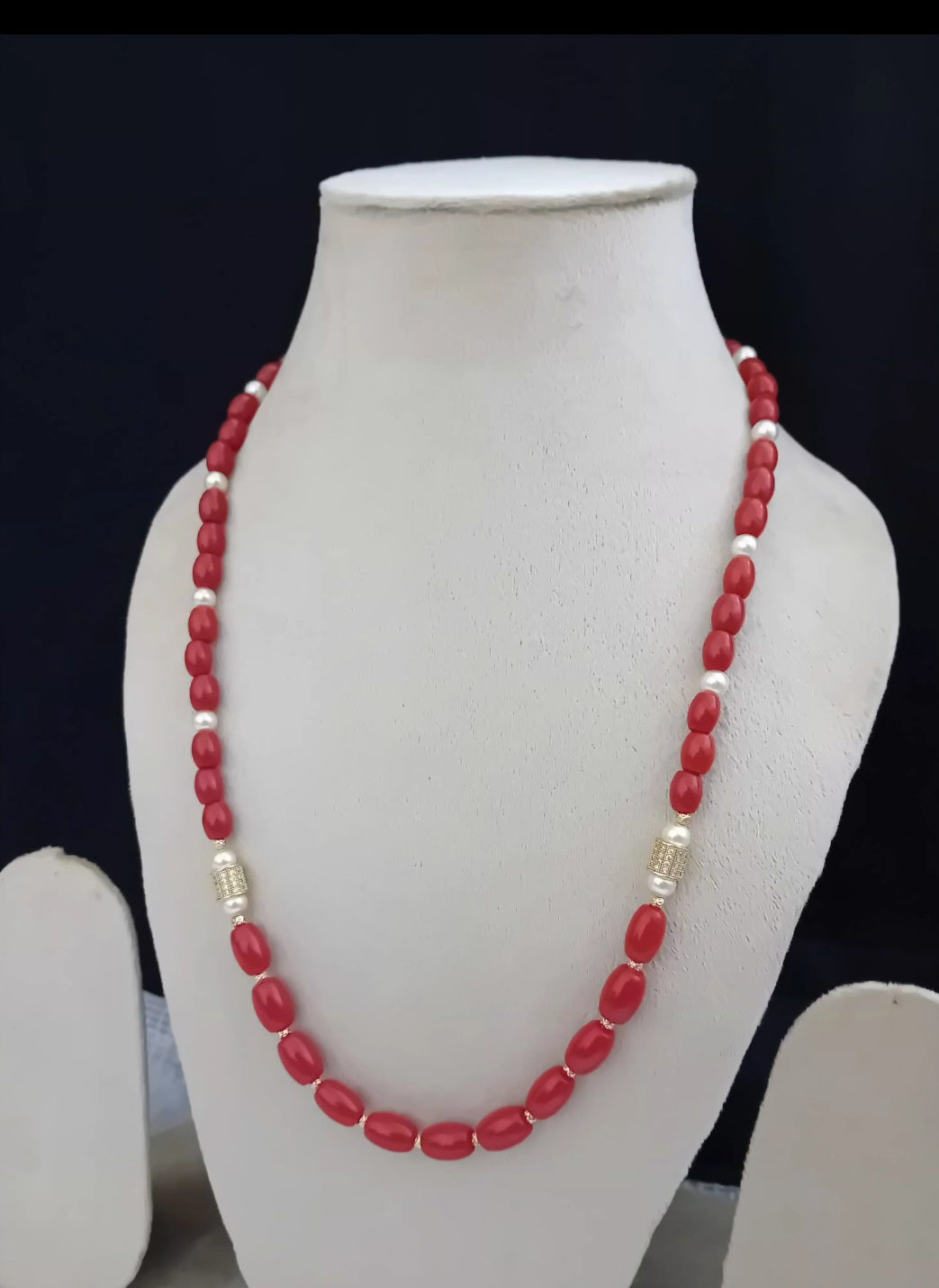 coral necklace -CN22