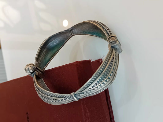 Silver look alike bangle