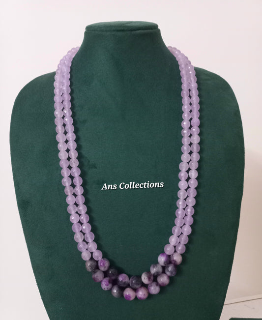 Stone beaded neckpiece -ANS01