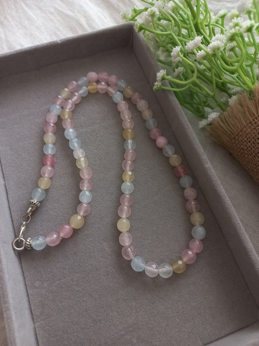 Natural stone neckpiece