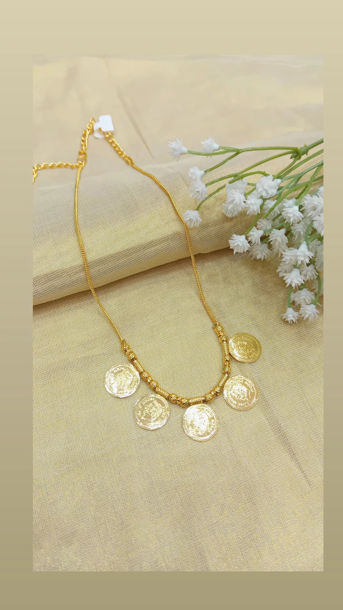 Coin necklace