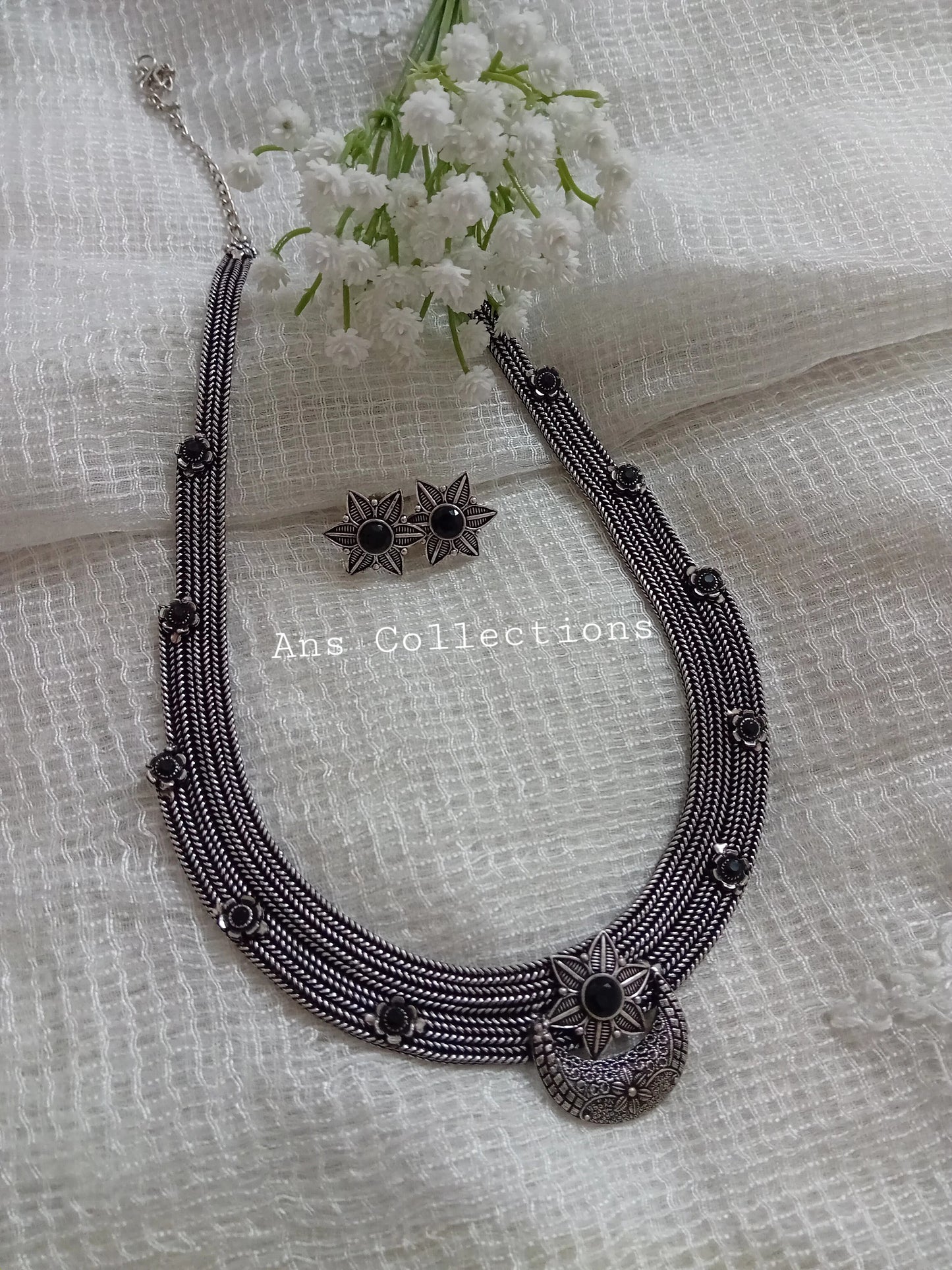 Oxidised jewellery