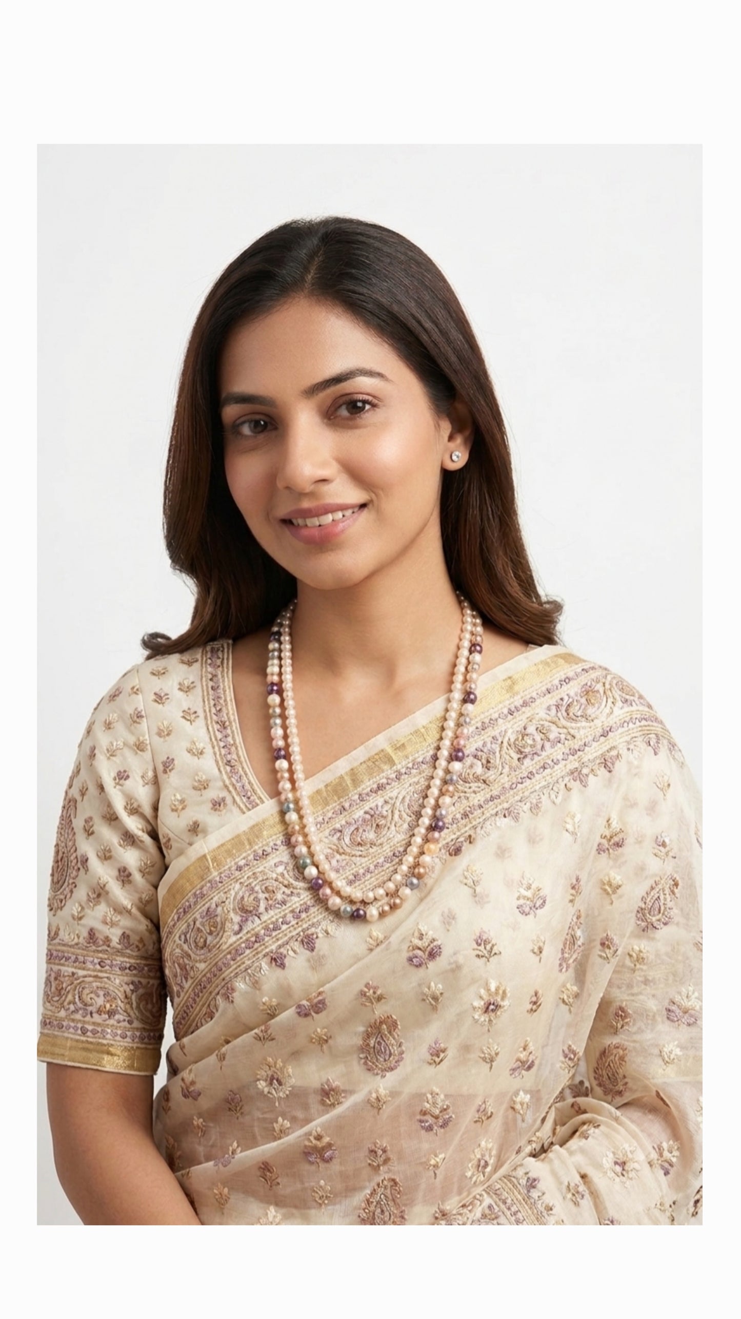 Shell pearl neckpiece