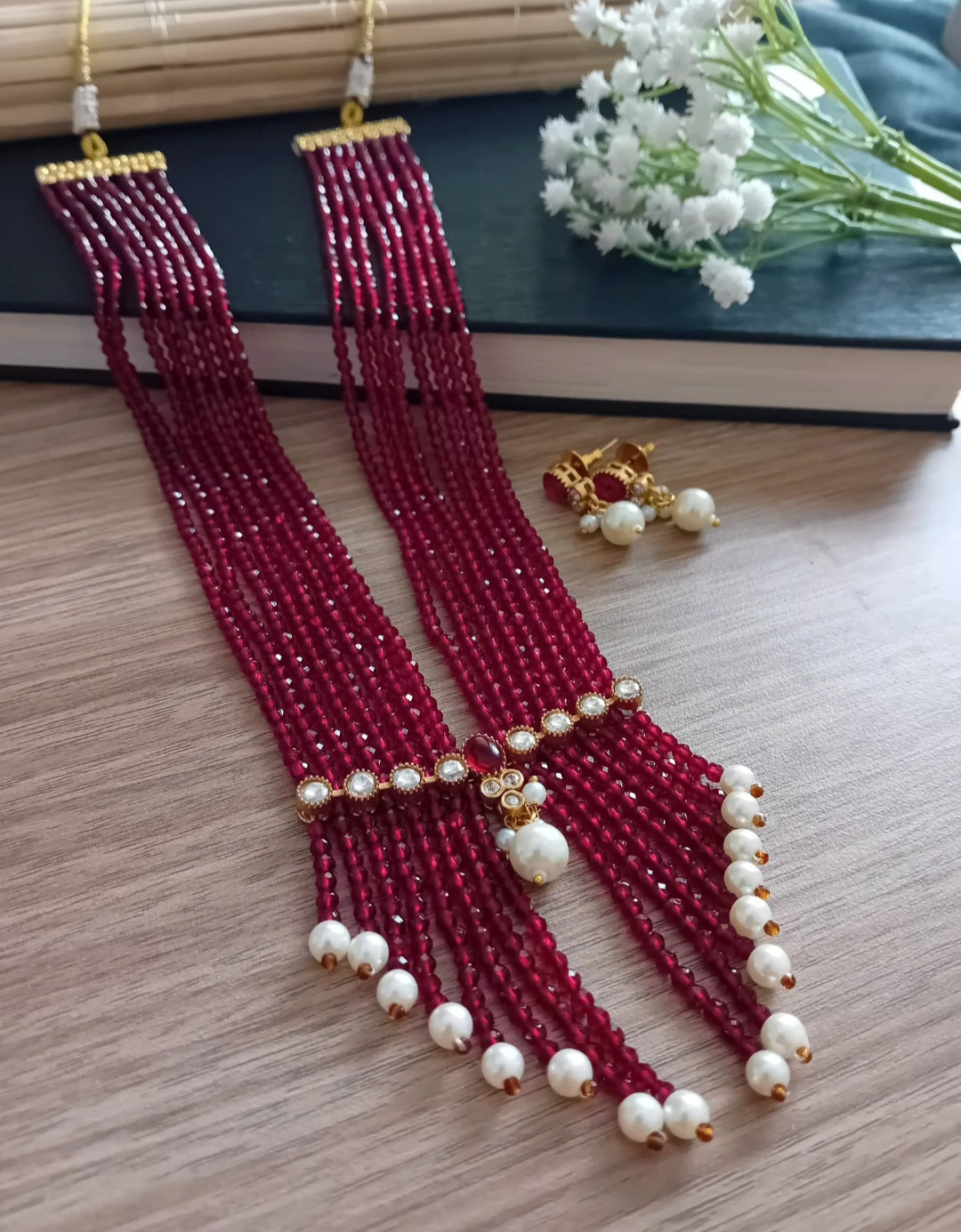 Hydro crystal multi layer neckpiece