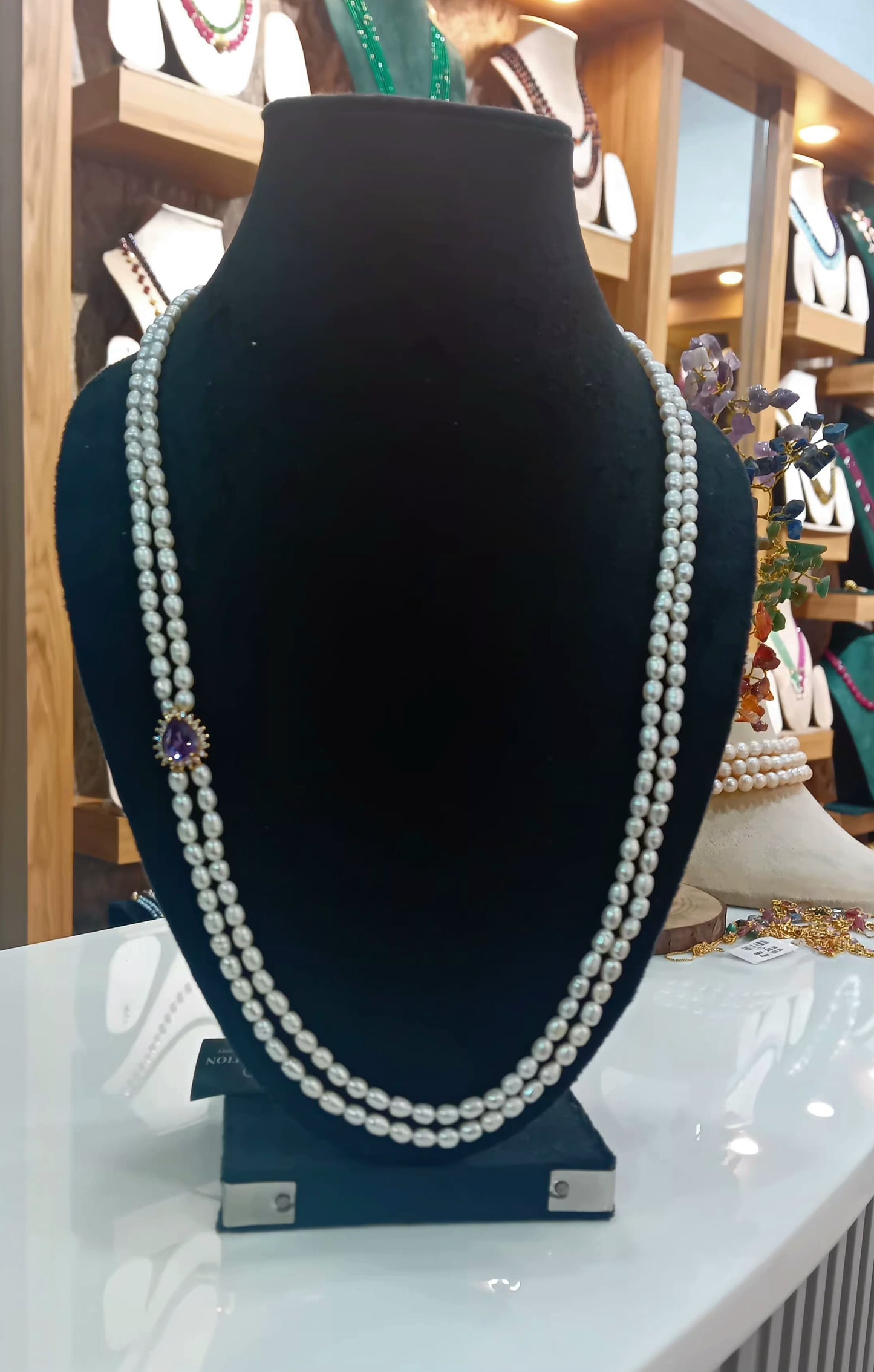 Rice pearl white