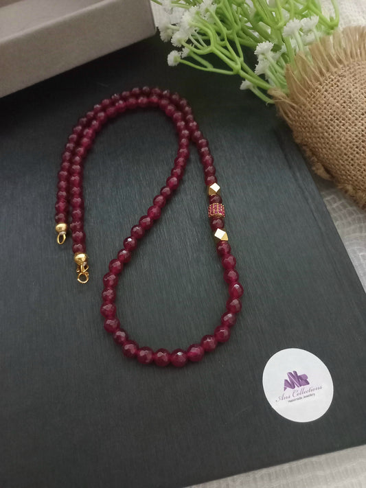 Stone beaded neckpiece -ANS02