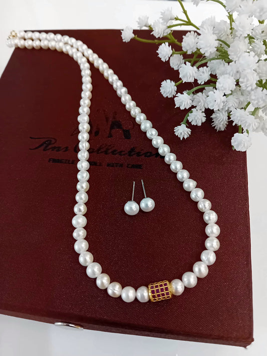 Freshwater pearl round
