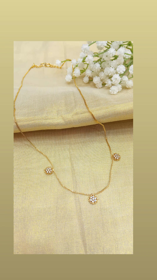 Gold plated chain