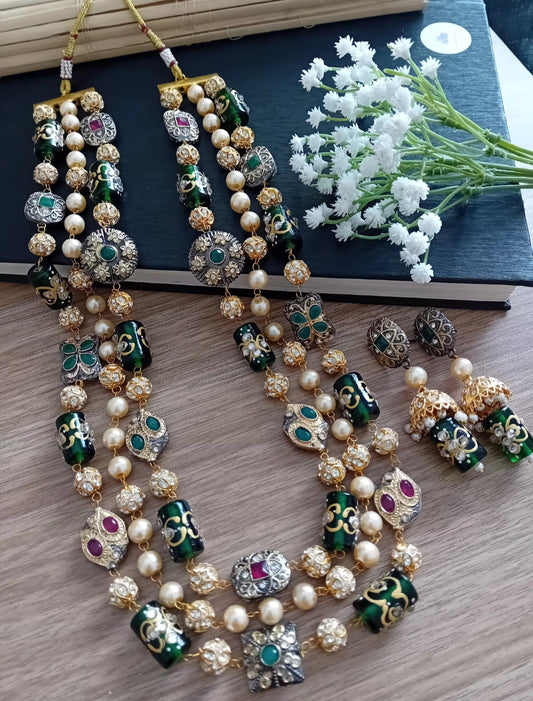 Jaipur style neckpiece
