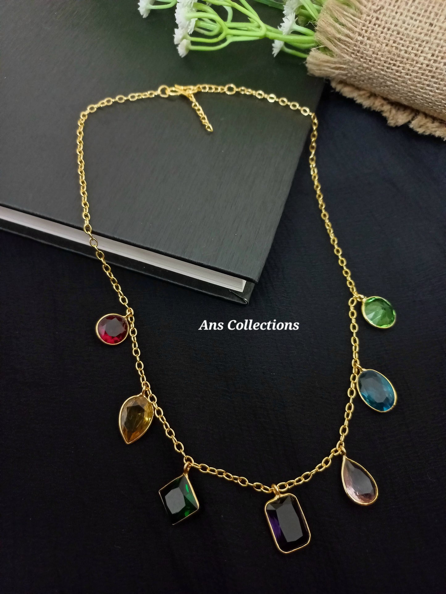 Uncut stone jewellery