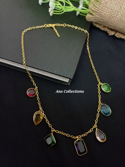 Uncut stone jewellery