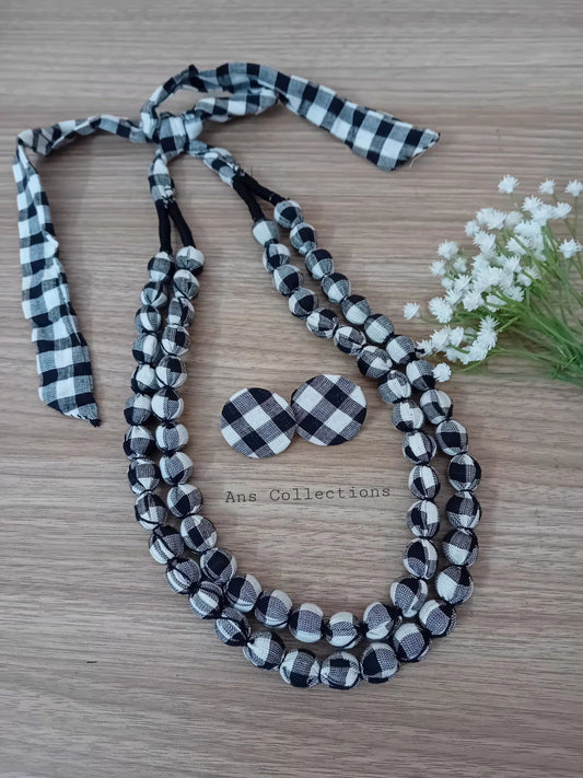 Fabric jewellery