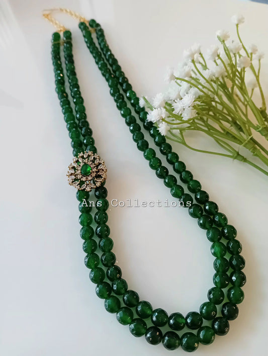 Agate stone neckpiece