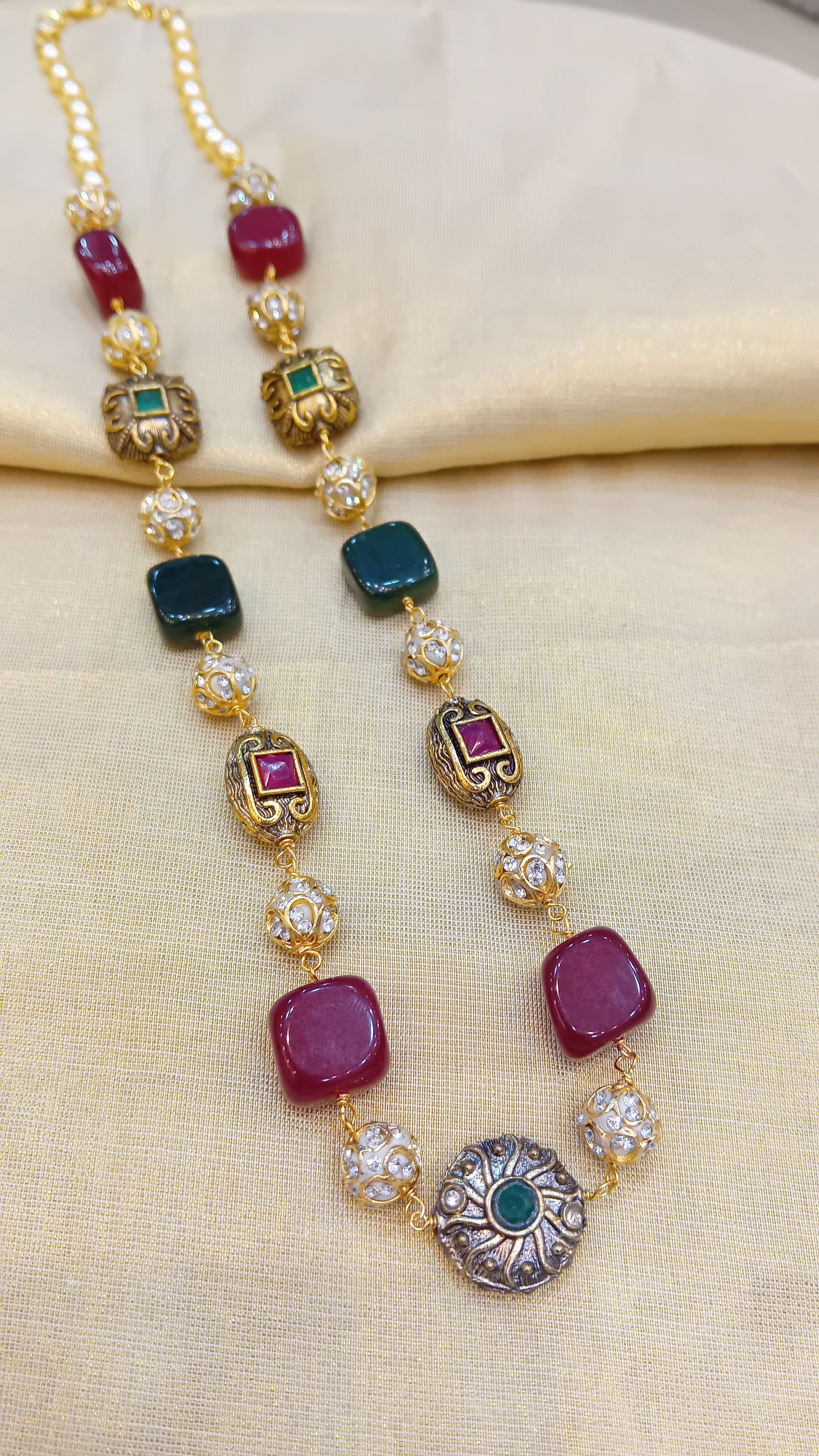 Jaipur style neckpiece