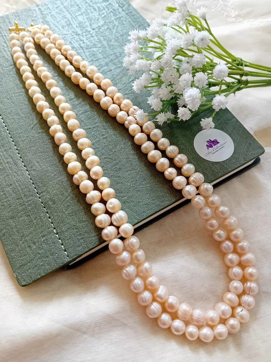 Peach shade freshwater pearl -FP21