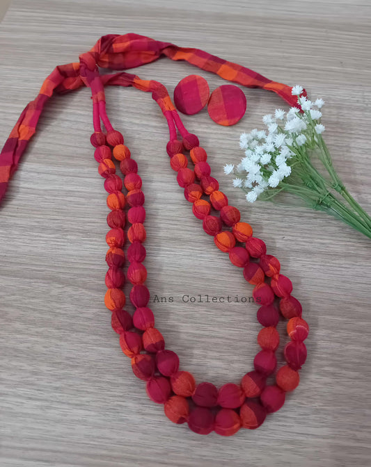 Cotton fabric jewellery