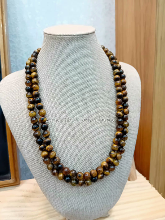Tiger eye neckpiece