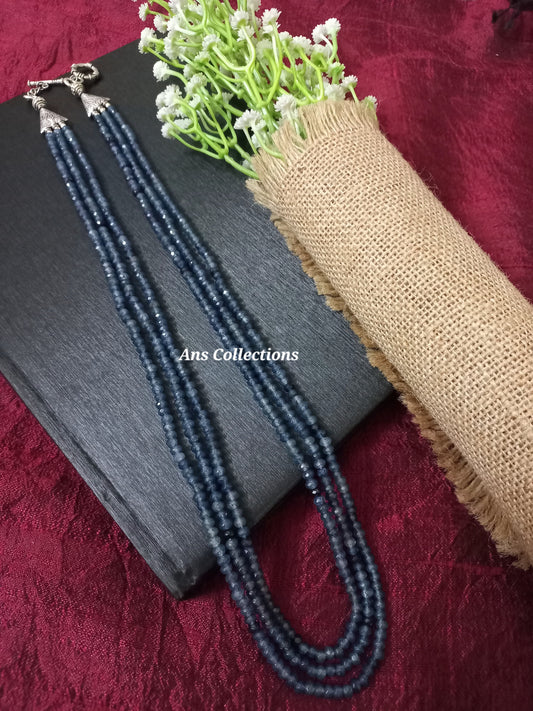 Onyx stone necklace