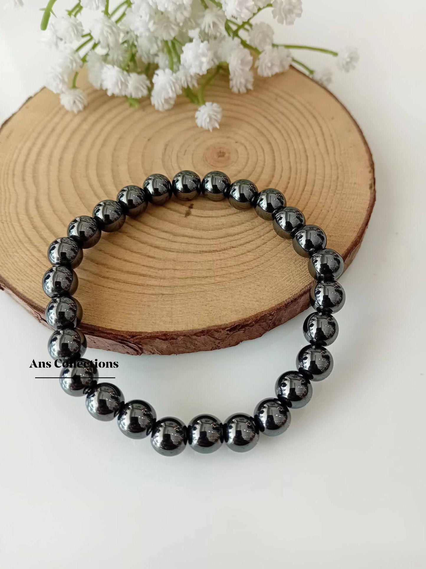 Hematite stone bracelet