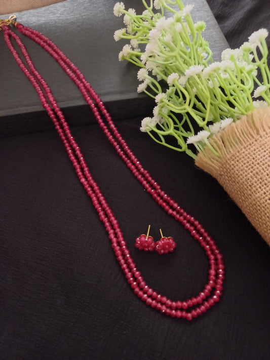 Ruby colour onyx