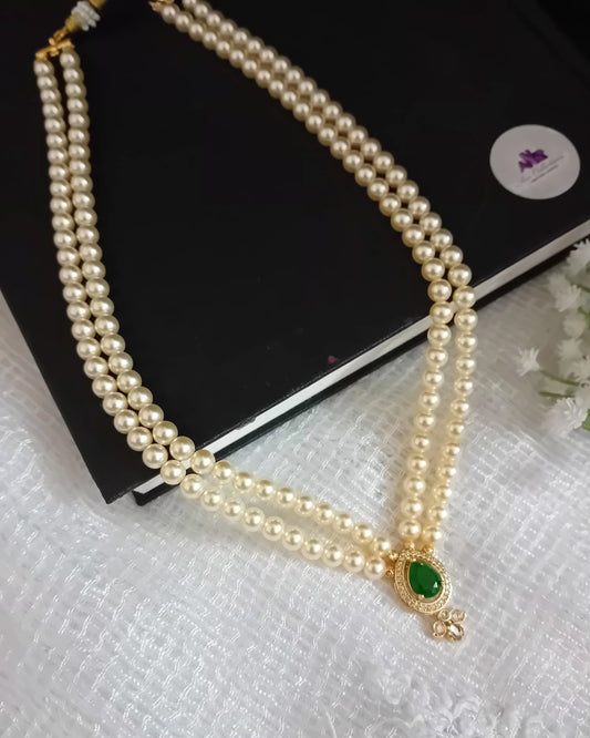 Swarovski pearl neckpiece