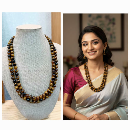 Tiger eye neckpiece