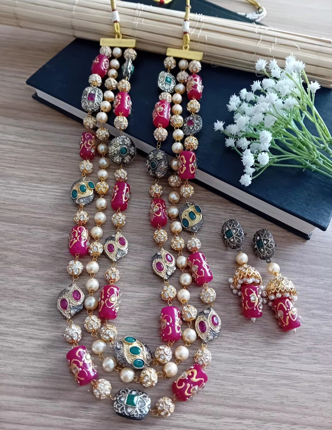 Jaipur style neckpiece