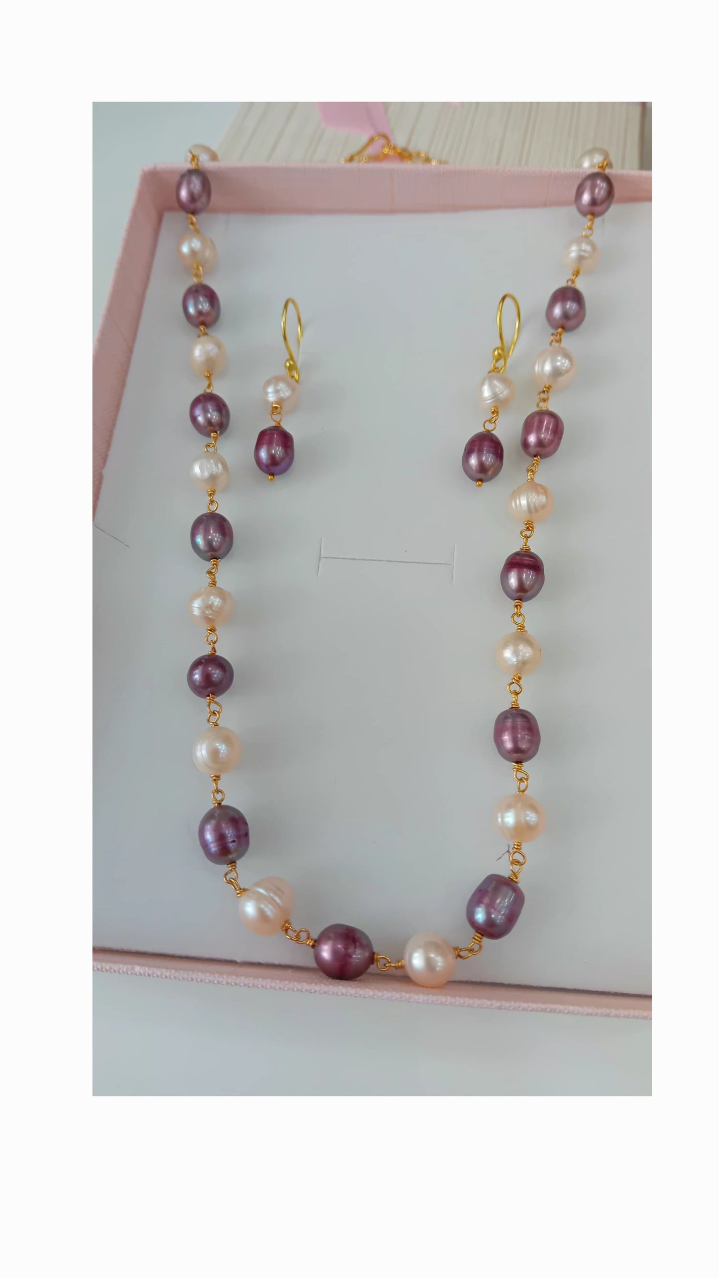 Freshwater pearl jewellery